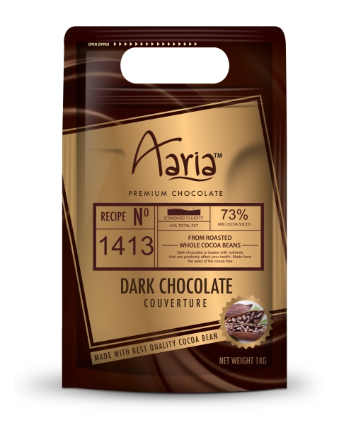 dark chocolate couvertures 1413